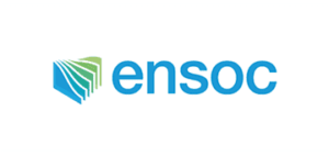 The Ensoc logo, which symbolizes the essence of the brand with its elegant lettering and modern style.