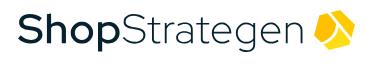 Logo of ShopStrategen by ITVT, featuring the word ‘ShopStrategen’ in dark gray text with a yellow geometric icon on the right.