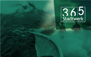 Der Text â€ž365 statdwerkâ€œ prangt auf einem leuchtend grÃ¼nen Hintergrund by ITVT.