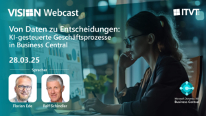 Eine Frau mit Brille betrachtet aufmerksam einen Computerbildschirm, auf dem verschiedene Diagramme und Datenvisualisierungen angezeigt werden.