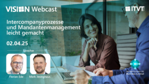 Visuelle Darstellung des Managements von unternehmensÃ¼bergreifenden Prozessen, die die wichtigsten Schritte und Strategien fÃ¼r eine effektive Koordination hervorhebt.