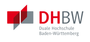 DHBW-Logo, das fÃ¼r ein Unternehmen steht, das spezialisierte Dienstleistungen anbietet.