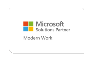 Moderne ArbeitsplÃ¤tze mit sicheren, kollaborativen und produktivitÃ¤tsorientierten LÃ¶sungen stÃ¤rken â€“ stolz anerkannt als Microsoft Solutions Partner fÃ¼r modernes Arbeiten.