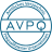 Rundes AVPQ-Siegel mit dem Schriftzug â€žAmtliches Verzeichnis PrÃ¤qualifizierter Unternehmenâ€ am Rand und â€žAVPQâ€ in der Mitte, dargestellt auf transparentem Hintergrund.